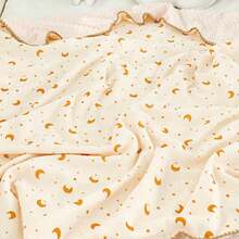 Babyfilt, Liten barnfilt, Mjuk gasfilt, Pärlfilt, Barnfilt i gasfilt, Tuppfilt för dagis, Fleecefilt med pärlor, Dubbelsidigt täcke, Liten babyfilt, Tunn liten filt - Multifärgad - Visa 13