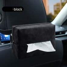 Multi-Functional Universal Tissue Box Simple Armrest Box Seat Hanging New Square Flip Leather Tissue Box Car Tissue Box - Tissue Pack - View 12
