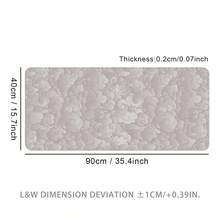 Alfombrilla de ratón extra grande con diseño de nubes, alfombrilla de escritorio para juegos, alfombrilla grande para teclado, lavable, con base de goma antideslizante, borde cosido, alfombrilla de ratón de regalo, protector de escritorio, almohadilla de estudio, disponible en varios tamaños, alfombrilla para teclado de computadora, almohadilla para portátil, accesorios de escritorio de oficina, suministros de oficina, decoración de oficina - Nubes - Ver 8