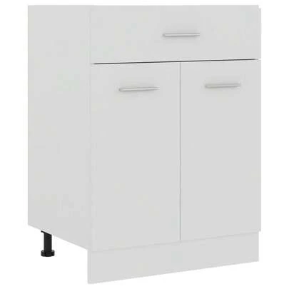 vidaXL Unterschrank Lyon Weiß 60x46x81,5 cm Holzwerkstoff