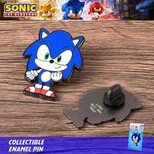 1 Pc Sega Officially Licensed  Enamle Pin - Zinc Alloy Brooch Pin - Cute Badget Decoration For Clothes Gifts For Friends Collectible Accessory - Classic Type - View 4