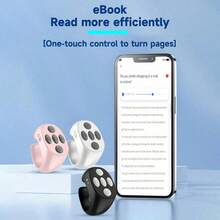 SIMSONLAB Upgraded Smart Ring, Achieve Screen Control, Sliding Up/Down Switches For Short Video Control/Page Turning/E-Book Reading/Music Control - Ring + Charging Case - View 4