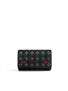 POHO Brand Luxury Women's Custom Letter Small Crossbody Chain Bag - V Black & Gold - Black - View 5
