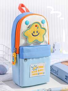 Simple Large-Capacity Pencil Bag, Small School Bag, Star Pencil Bag, High-Looking Student Stationery Bag, Pencil Stationery Box, Girl's Pencil Bag - Schoolbag Star - View 9