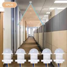 AC110V 220V Mini Sensor de Movimiento Pir Sensor de Movimiento Infrarrojo Interruptor Inteligente Sensor Hogar Inteligente Sensor Automático de Cuerpo Humano Lámpara Nocturna - 3 piezas - Ver 10
