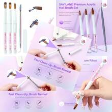 Nail Art Salon Sets - White - View 3