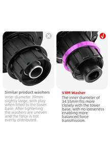 VXM 单速链条张紧器，16T/18T 飞轮张紧器，适用于单速山地自行车 - 彩色 - 查看 10