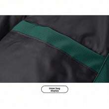 Men Winter Down Coat Loose Thickened 50 White Duck Feather Casual Jacket Stand Collar Windproof Warm Outerwear for Cold Weather Comfortable Lightweight Durable Fashionable Trendy Stylish Cozy Winter Wear - Verde - Ver 7