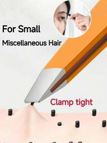 High Precision Ultra-Thin Flat Head Blackhead, Eyebrow And Eyelash Tweezers, Eyebrow And Eyelash Tweezers, Eyebrow Trimming Tools, Essential Beauty Tools For Eyebrow Grooming - Multicolor - View 2