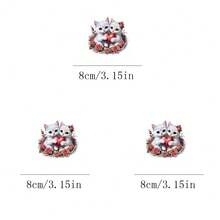 1pc/2pcs/3pcs Two Cute Cats Heat Transfer Patches, Ironing And Washable, Suitable For T-Shirts, Jeans, Sweaters, Handbags, Pillows, Cushions - L - View 4