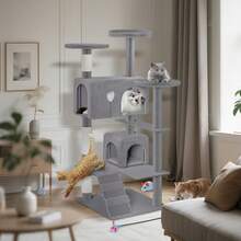 Cat Trees & Condos - Light Grey - View 3