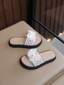 儿童凉鞋夏季新款男童时尚户外公主鞋幼儿软底女童凉鞋 - 白色 - 查看 3