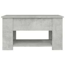 vidaXL Couchtisch Betongrau 79x49x41 Cm Holzwerkstoff - Grigio - Visualizzare 6