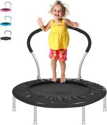 Leisure Trampoline - Dark Black - View 3