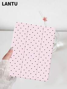 1 chiếc ốp bảo vệ máy tính bảng thiết kế chấm bi hồng nhạt tối giản, tương thích với Apple iPad 10.2" / iPad Pro 11" 2020/2021, iPad (A16) 11" thế hệ thứ 11 2025, iPad thế hệ thứ 9/10, Apple Air thế hệ thứ 4 10.9", Galaxy Tab S6 Lite 10.4", chống rơi, có khe cắm bút cảm ứng, hỗ trợ chế độ ngủ/thức, quà Giáng sinh / quà năm mới 2026. - Nhiều màu - Xem 4