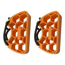 Bike Handlebar Brake Lever Support Stand MTB Maintenance Clip-On Stabilizer - Orange - View 7