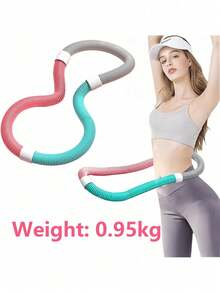 Dụng cụ tập thể dục đa năng được nâng cấp với thiết kế lò xo mềm mại, trọng lượng được tăng thêm, chống trượt và hoạt động êm ái, không làm hỏng quần áo. Món quà tập thể dục lý tưởng dành cho phụ nữ để định hình bụng, eo và giảm đau lưng & thắt lưng. - Nhiều màu - Xem 15