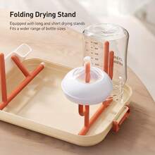 Philips Avent Bộ cọ vệ sinh bình sữa 10 trong 1 - Bộ dụng cụ thiết yếu khi đi du lịch để vệ sinh bình sữa cho bé, bao gồm cọ silicon, dụng cụ vệ sinh núm vú, cọ ống hút, bình đựng xà phòng, hộp đựng, giá phơi bình (Không bao gồm bình sữa, chỉ để trưng bày) - Nhiều màu - Xem 4