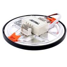 EMPOTRADO CIRCULAR CON BASE AJUSTABLE 24 W LUZ BLANCA 13506 ADIR | LUMINARIA LED DE ALTA ILUMINACIÓN - Negro - Ver 2