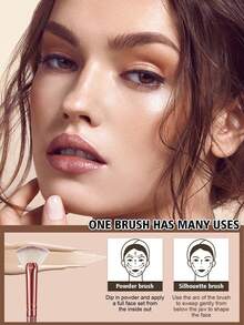 50pcs/20pcs/15pcs/2pcs Complete Makeup Brush Set Includes 20 Soft Makeup Brushes, Such As A Translucent Powder Brush, Blush Brush, Contour Brush, Highlighter Brush, Foundation Brush, Nose Contour Brush, Eyeshadow Brush, Eyebrow Brush, Lip Brush, And Detail Brush,Giveaways,Professional Makeup Brushes,Complete Makeup Set - Multicolor - View 8