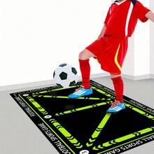 Football Training Mat Socks Non Slip - Green - View 3