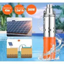 Bombas Submersível 45m D'agua Energia Solar  Inox 48v60v - Laranja - Visão 5