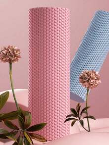 1pc EVA Solid Yoga Roller, Anti-Pressure Smooth Surface Floating Point Yoga Column, Fitness Massage Foam Roller For Muscle Relaxation, Leg Slimming Exercise Cylinder - Multicolor - View 7