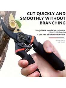 1pc Thickened Golden Eagle Beak Branch Shears, Thick Branch Shears With Hand Guards, Suitable For Strong Pruning Of Thick Branches, Garden Pruning, Fruit Tree Pruning, Gardening Shears, Pruning Shears, Fruit Tree Repair - Garden Shears - View 11