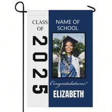 Personalized Graduation Flag With Photo Name Text Class Of 2026 For Graduation Party, Double Sided Graduation Banner Yard Outdoor Decoration - Graduation-4 - View 1