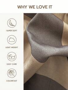 1个100%纯棉枕套，梭织水洗棉枕套，天然纹理，触感柔软，信封式枕套，男女通用，适用于宿舍、卧室、学校宿舍等场所，简约风格 - 彩色 - 查看 2