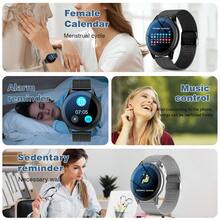 Smartwatch con llamadas/marcación inalámbrica, múltiples modos deportivos, alerta y rechazo de llamadas entrantes, notificación de SMS, fondo de pantalla personalizable, compatible con iOS/Android - Multicolor - Ver 3