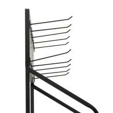 SENDERPICK 4 Tier Retail Display Rack Stand, Snack Candy Display Organizer, Snack Rack, Basket Stand Cart - Black - View 10