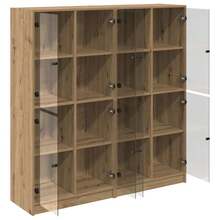 vidaXL 2 Stück Highboard Artisan-Eiche 68 X 37 X 142 Cm Holzwerkstoff - Yellow - View 5