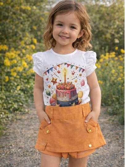 CONJUNTO LELELI PARA MENINAS INFANTIL/COM REGULAGEM NA CINTURA/ FASHION/LANÇAMENTO/GIRLS/KIDS/ MODA BLOGUERINHA