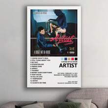 Framed  A Boogie Wit Da Hoodie Posters Artist Poster Album Cover Poster Posters For Room Aesthetic Canvas Wall Art Bedroom Decor - Framed(框架) - 查看 3