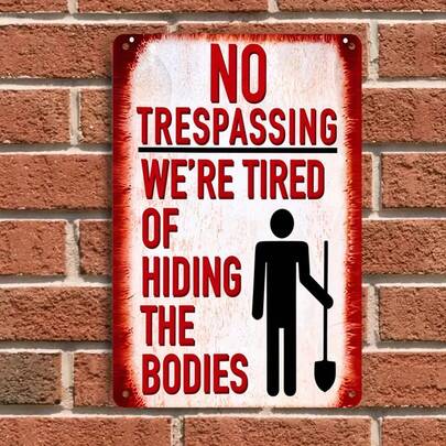 1pc Vintage Iron Tin Sign Plaque, Bar Restaurant Wall Art Decor, Home Store Atmosphere Creation Iron Painting, Metal Crafts