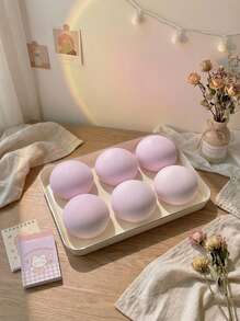 1pc Super Soft Butter Toast Squishy Stress Relief Squeeze Toy - Perfect Gift For Birthday, Holiday, Christmas, Halloween - Multicolor - View 9