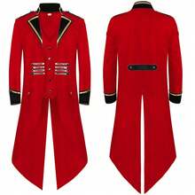 Men Cosplay Clothing - Red - View 10
