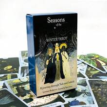 "Mùa của Phù thủy": Bộ bài Tarot mùa đông, Hành trình xuyên suốt lễ Yule và Imbolc - Nhiều màu - Xem 5