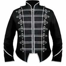 Men Cosplay Clothing - Black and White - View 4