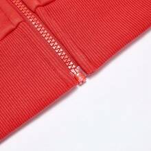 Puma 男女通用中国新年针织外套，无帽 - 紅色 - 查看 5