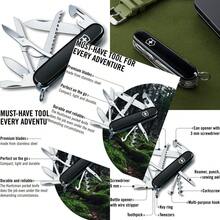 Navaja deportiva Huntsman Negra - Negro - Ver 2