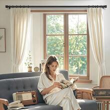 Curtain Window Rods - Black 1pc - View 6