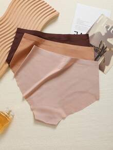 3pcs/Set High Waist Seamless Panties For Women - Multicolor - View 7