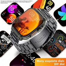 LIGE Fashion Multifunctional Smartwatch With Over 100 Sports Modes, Activity Tracking, Alarm Reminders, Weather Forecast, Splash-Proof, Music Playback, Text Notifications, Call Notifications. Smartwatch For Men And Women – Sports & Leisure. - Black - View 6