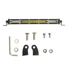 LED-ramp Offroad 12'' 20'' 12V 24V Enkelradskörning Dimljusramp för Bil, ATV, Lastbil, Båt - A - Visa 5