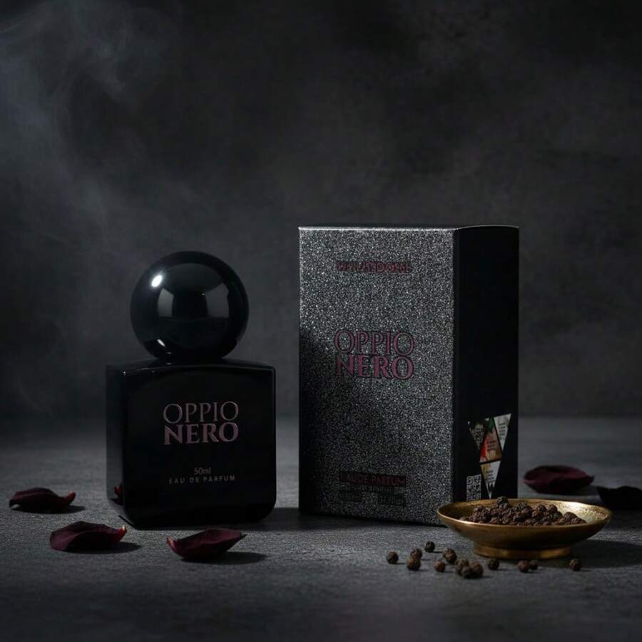 EverlyX Whatdose Oppio Nero 女士香水 50ml - 濃鬱而神秘的香氛，融合東方花香調，兼具優雅、力量與性感 - 適合特殊場合和精緻晚宴 - ✅ 24/48 小時內送達西班牙 - 30毫升 - 查看 1