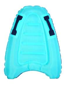 带把手的充气冲浪板，轻便游泳漂浮冲浪垫，适合学习游泳，沙滩主题冲浪和游泳夏季水上运动，成人泳池漂浮垫，沙滩必备，沙滩配件 - 彩色 - 查看 6