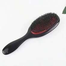 [Scalp Massage Brush] Scalp Massage Brush - Salon Barber Hair Detangling Comb, Perfect For Haircuts And Home Use - màu đen - Xem 12