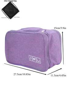 Lightweight Portable Travel Organizer Bag - Secure Zipper Pouch, Convenient For Storing And Efficiently Organizing Various Items (Random Color Depth) - Multicolor - View 9